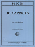 10 Caprices para Trombón Solo. Bleger, M.
