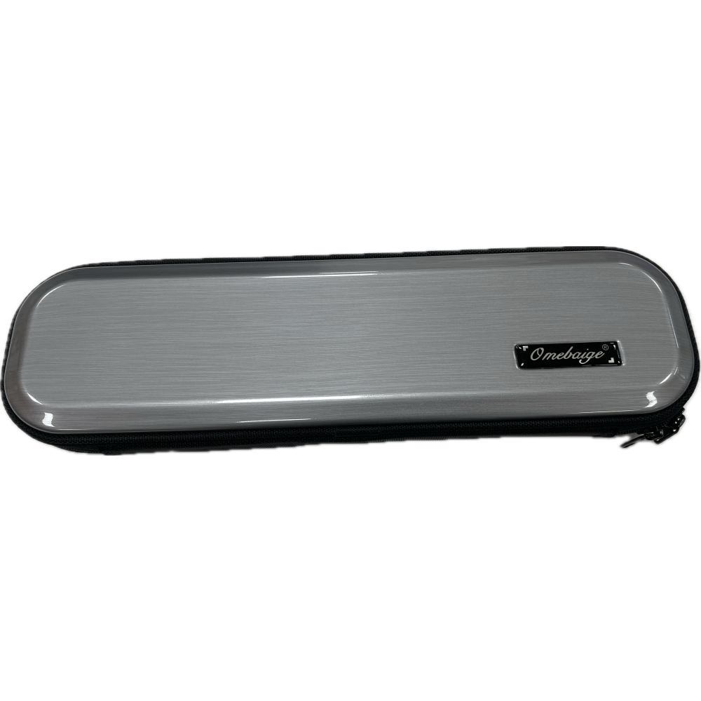 Estuche Flauta Travesera 16 Agujeros Omebaige Gris 01
