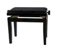 Banqueta Piano Deluxe Negro Brillante