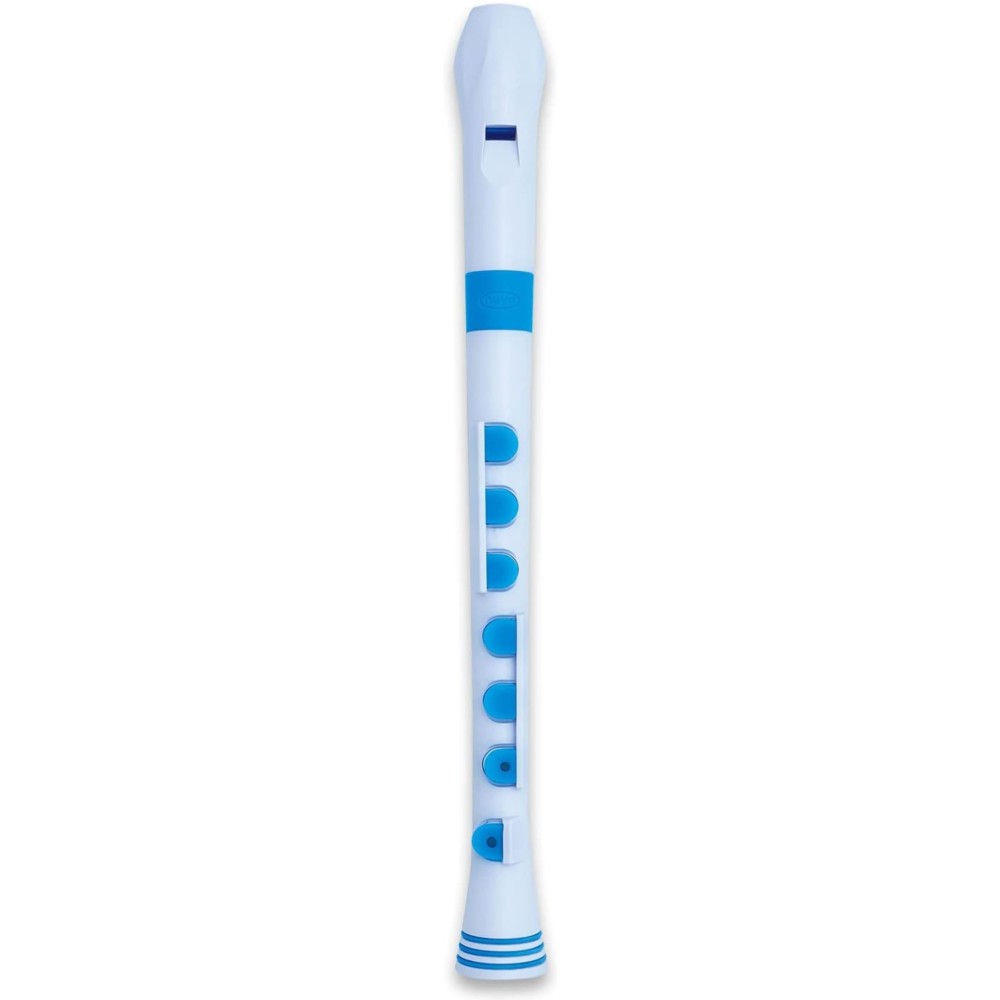 Flauta Nuvo Recorder Digitação Alemã N320RDBWBLG Branca/Azul