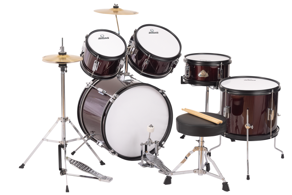 Bateria Infantil Jinbao 1046 Roja