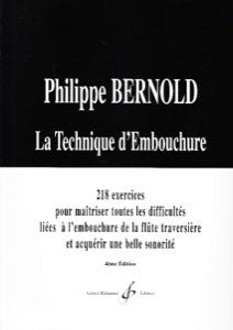 La Technique d´Embouchure. Bernold, P.
