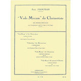 Vade Mecum du Clarinettiste, Six Etudes Speciales para Clarinete. Jeanjean, P.