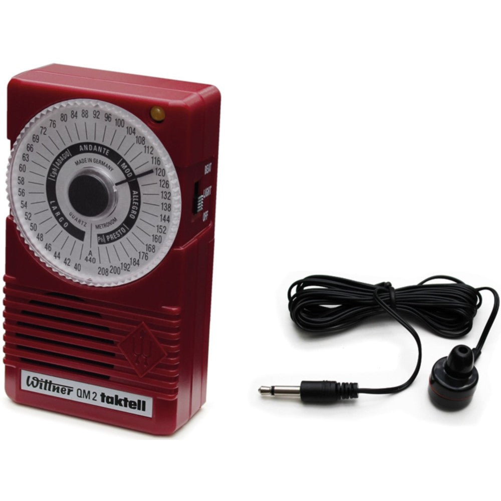 Metrónomo Wittner Quartz QM2 861141 Rubi