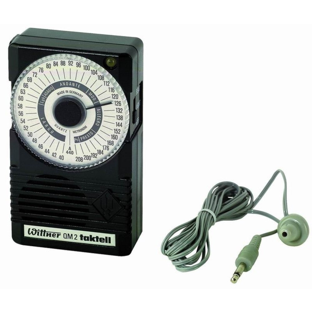 Metronomo Wittner Quartz QM2 861161 Negro
