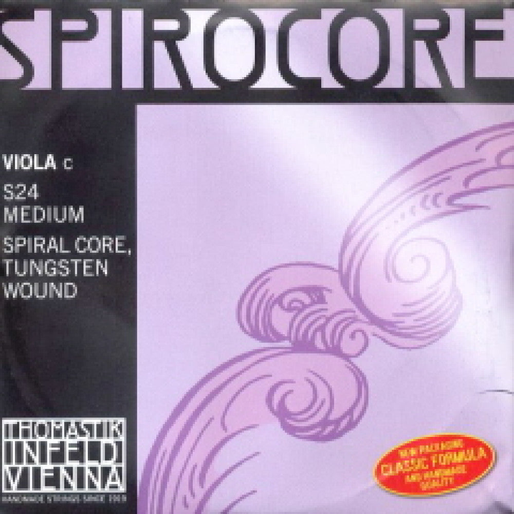 Cuerda Viola 4/4. 4ª Do Thomastik Spirocore Wolframio S24