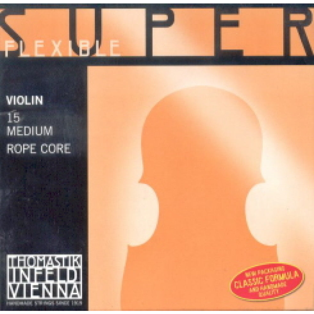 Juego Cuerdas Violín 4/4 Thomastik Superflexible 15
