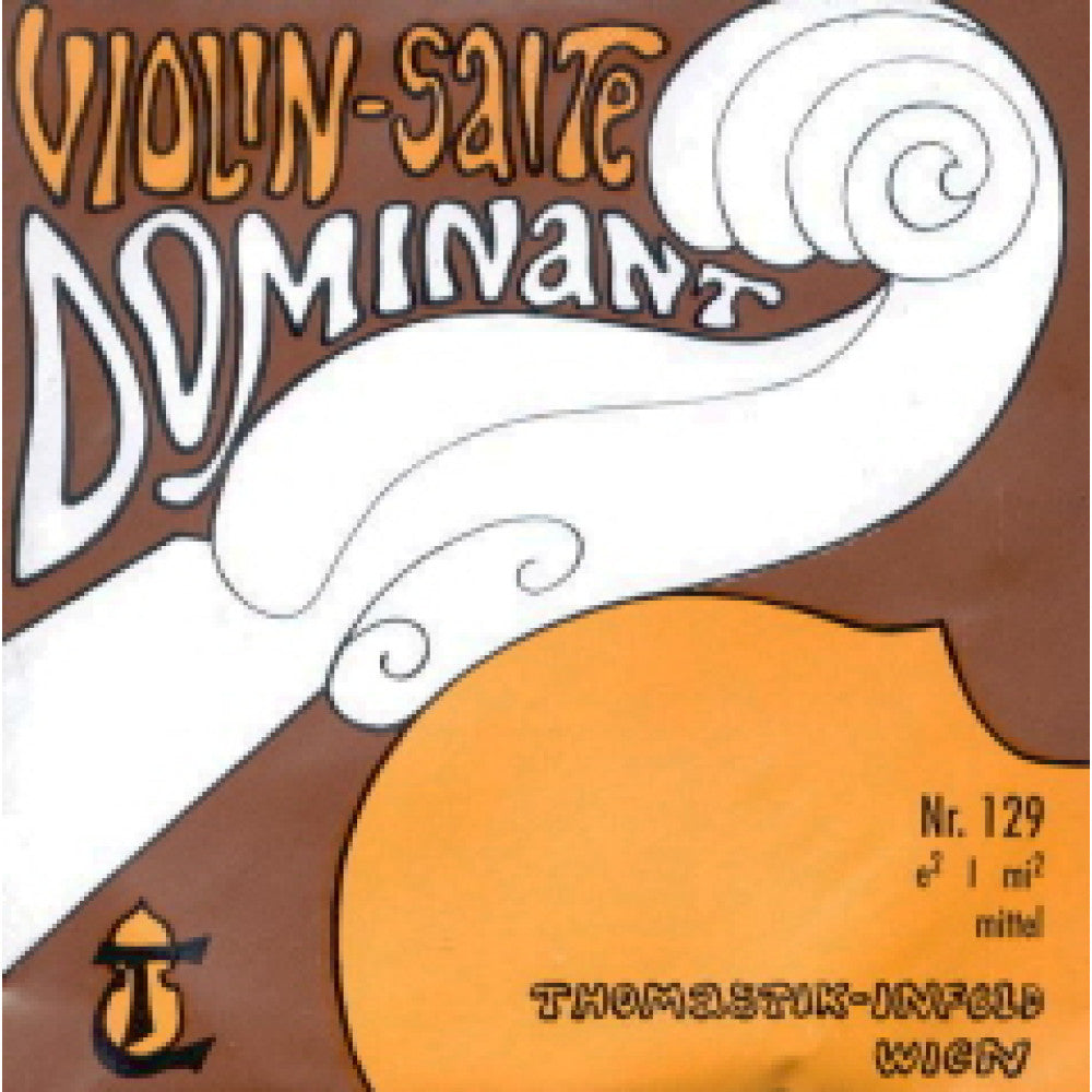 Cuerda 1ª Violín Thomastik Dominant 129 Cromo 4/4