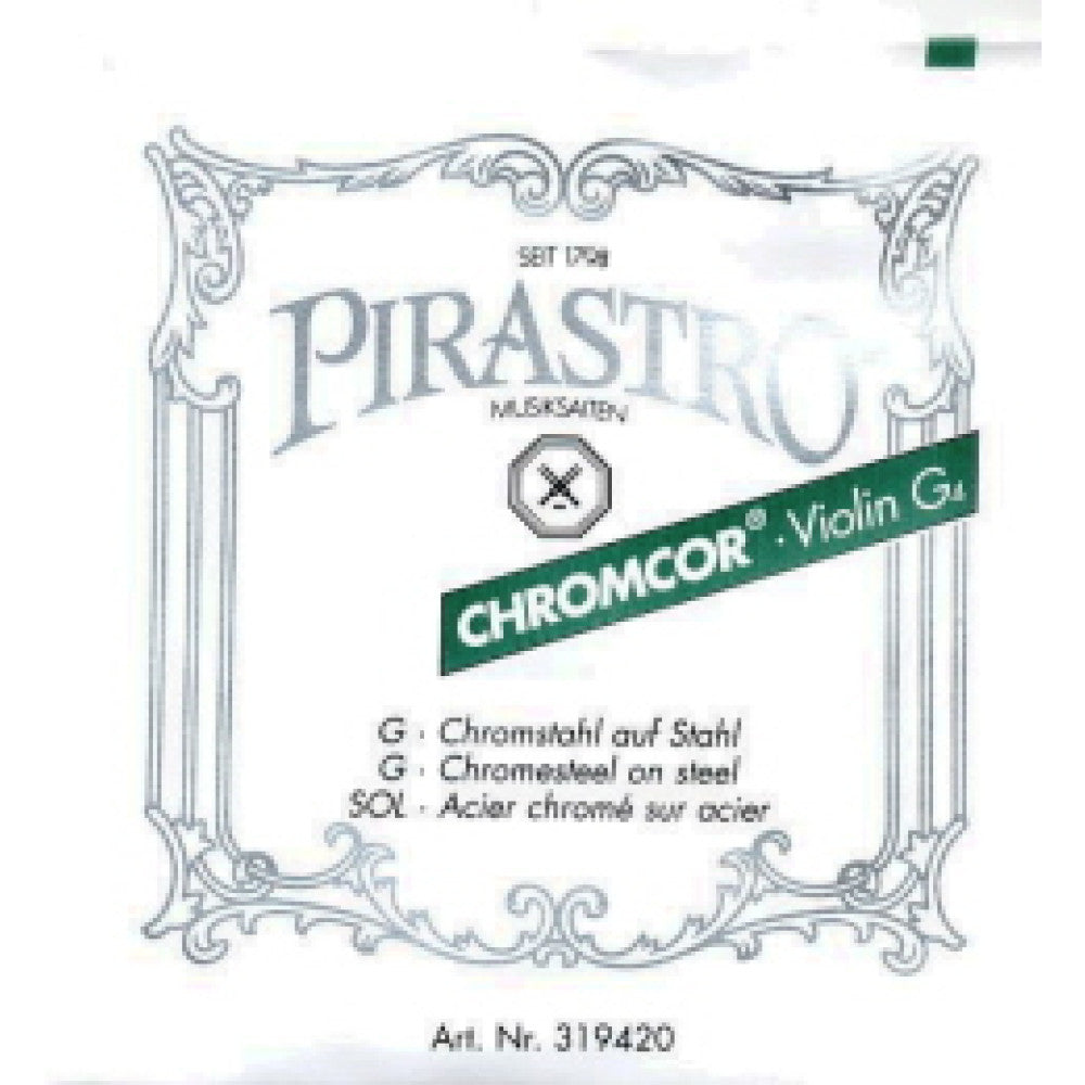 Cuerda Violin 4/4. 4Sol Pirastro Chromcor 319420