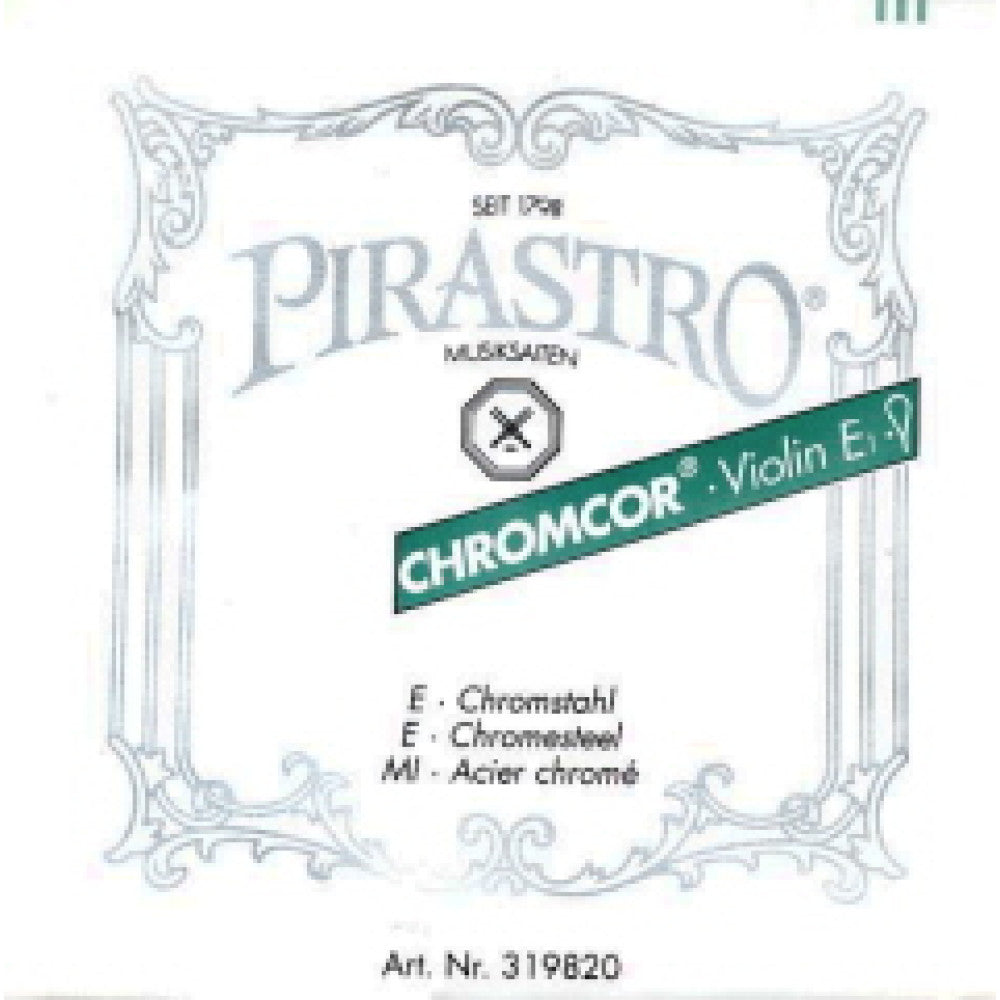 Cuerda Violin 4/4. 1Mi Pirastro Chromcor 319820 Lazo