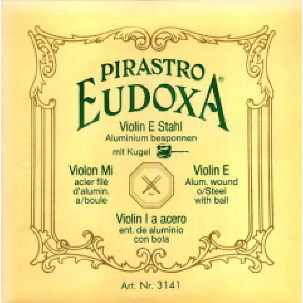 Cuerda Violin 4/4. 1Mi Pirastro Eudoxa Bola 314121