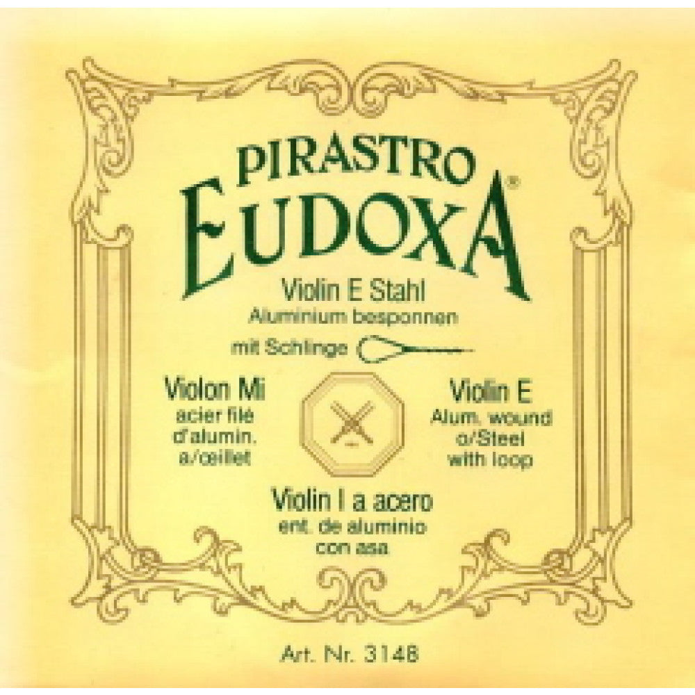 Cuerda Violin 4/4. 1Mi Pirastro Eudoxa Lazo 314821