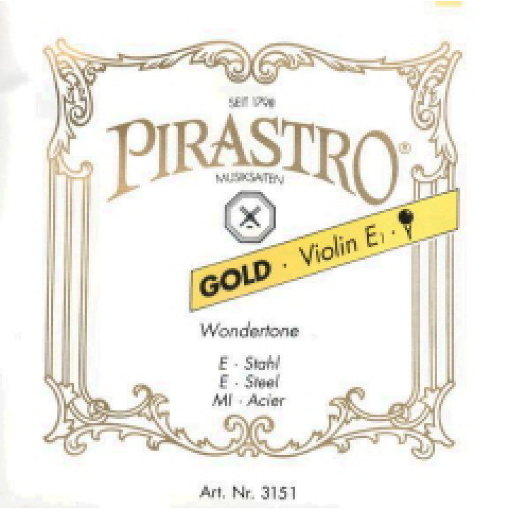 Cuerda Violin 4/4. 1Mi Pirastro Gold 315121 Bola