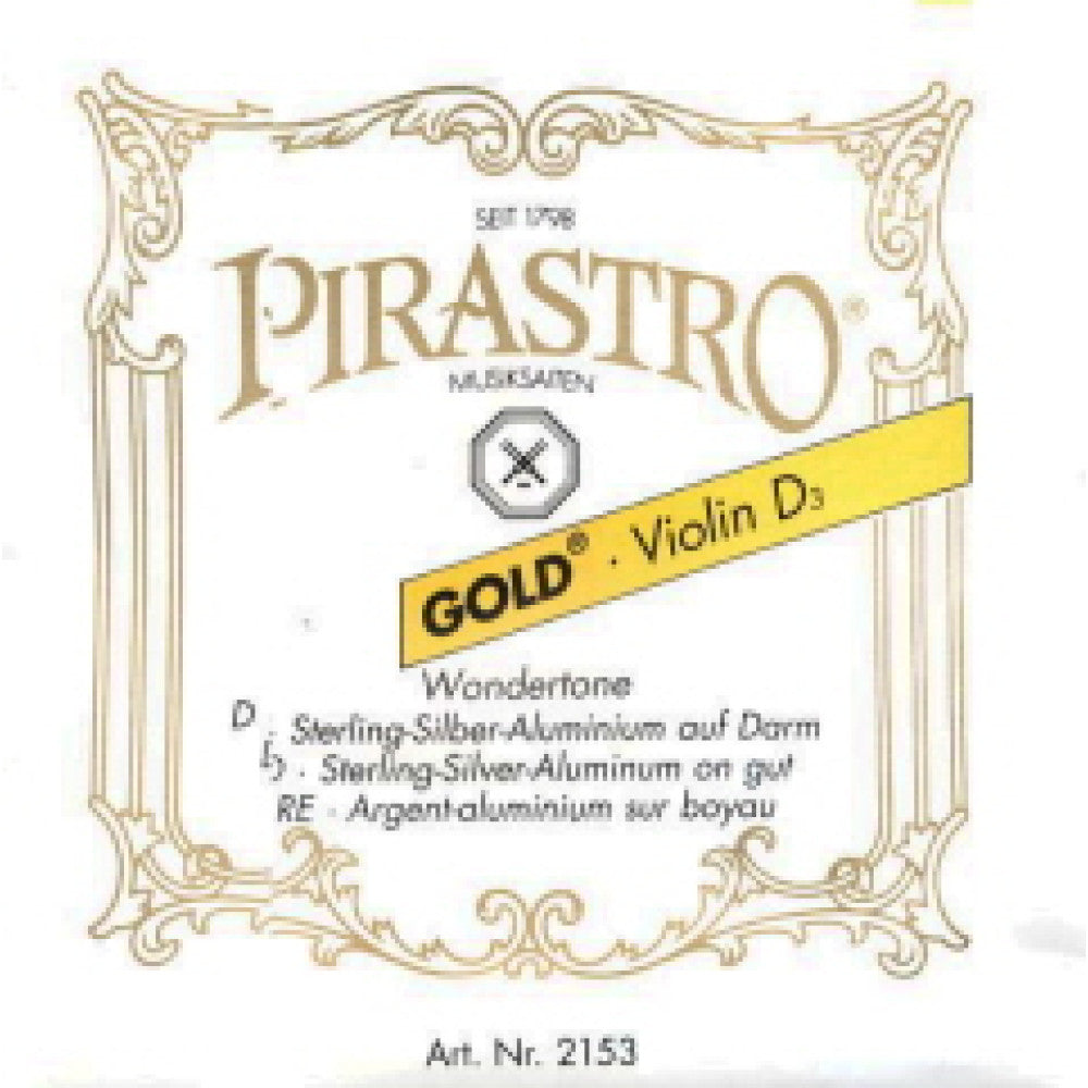 Cuerda Violin 4/4. 3Re Pirastro Gold 215321