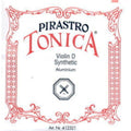 Cuerda Violin 4/4. 3Re Pirastro Tonica 412321