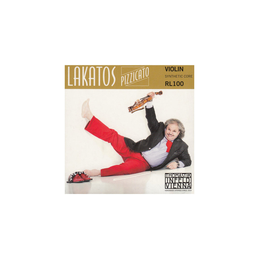 Cuerda Violin 4/4. 1ª Mi Thomastik Lakatos Pizzicato RL01