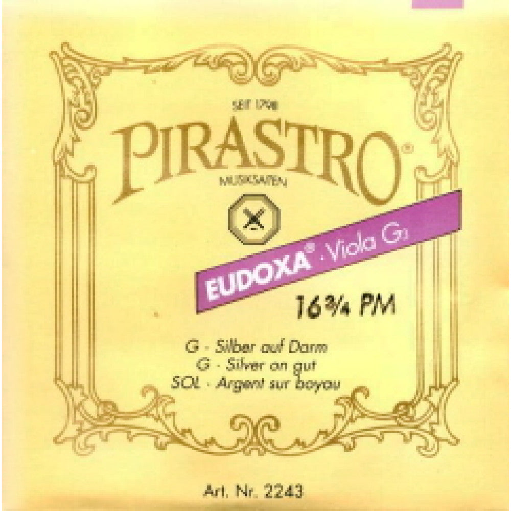 Cuerda Viola 4/4. 3ªSol Pirastro Eudoxa 224351