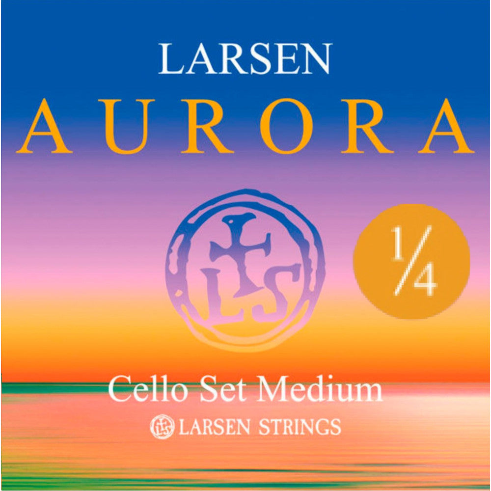 Juego Cuerdas Violoncello 1/4 Larsen Aurora Media