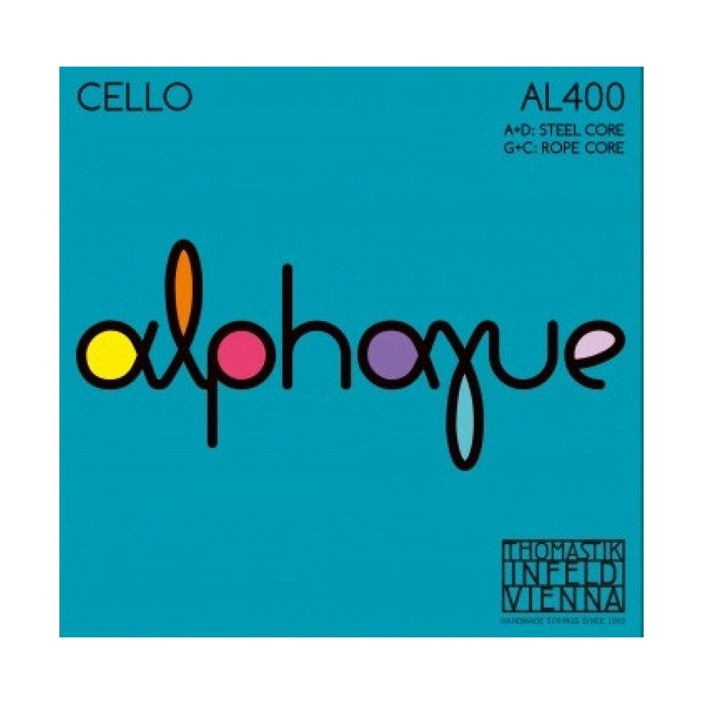 Juego Cuerdas Cello 3/4 Thomastik Alphayue AL400