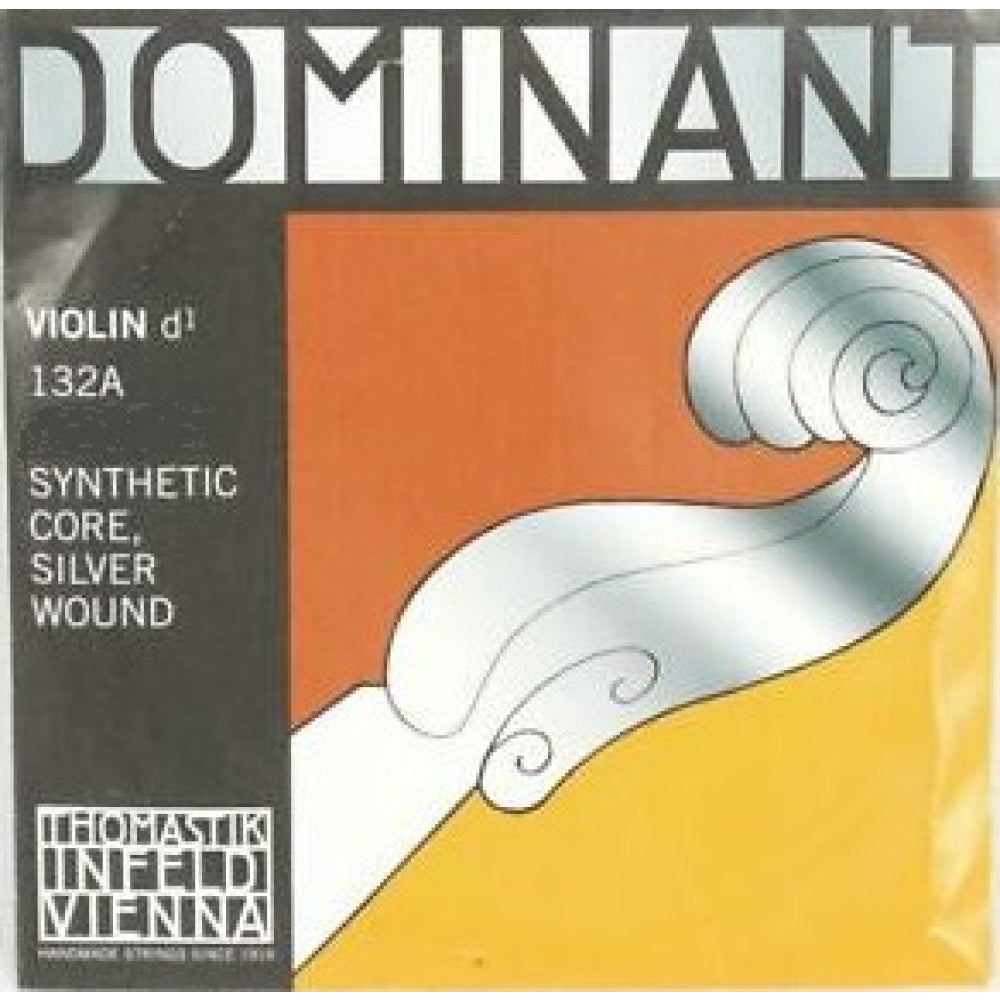 Cuerda Violin 4/4. 3ª Re Thomastik Dominant 132AST Plata Stark