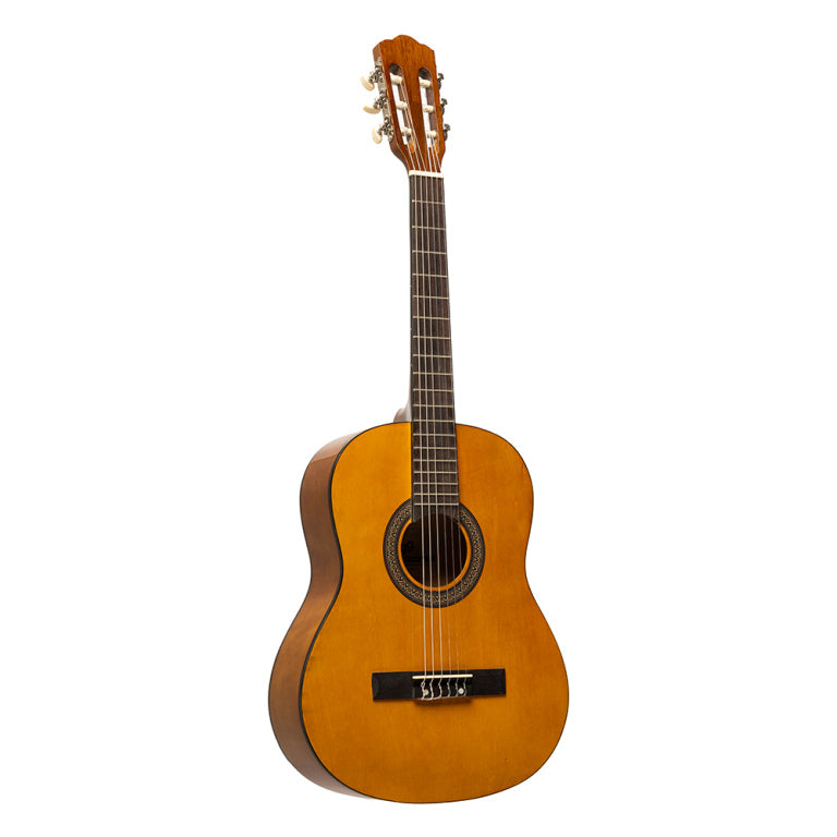 Pack Guitarra Clasica Stagg SCL50 Natural con Funda y Afinador_03
