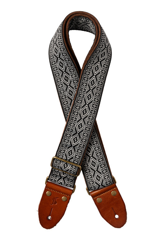 Correa Guitarra Stagg Diamante Negra