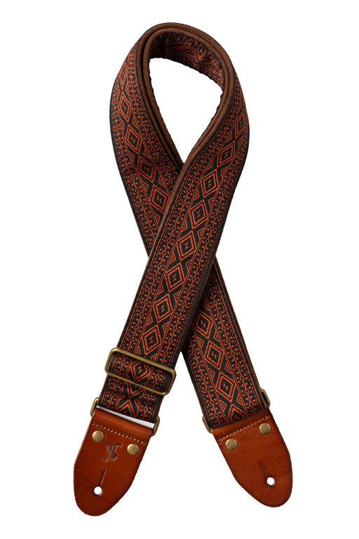 Correa Guitarra Stagg Diamante Marron
