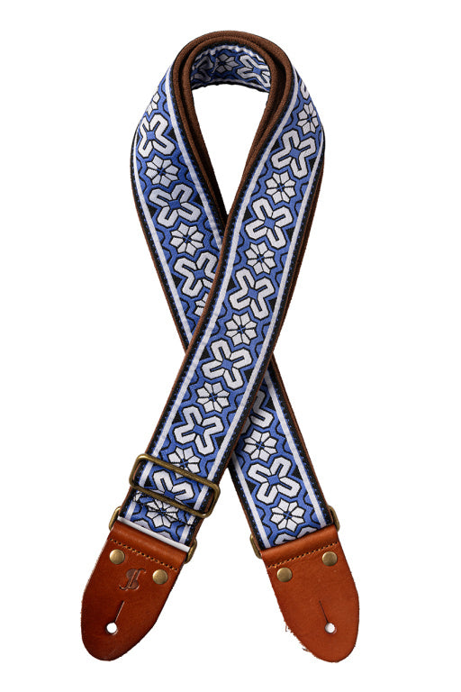 Correa Guitarra Stagg Tiare Azul