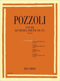 Medium Difficulty Studies for Harp. Pozzoli, Ettore
