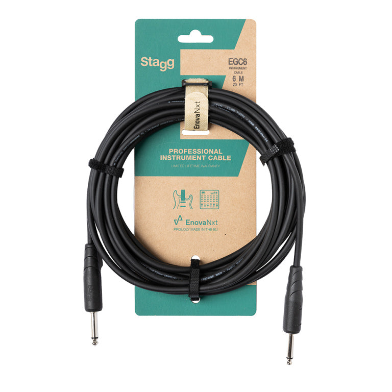 Cable Audio Stagg Jack 6m EGC6
