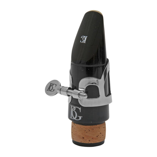 Abrazadera Clarinete Bajo BG Tradition Plateada L90 - detalle
