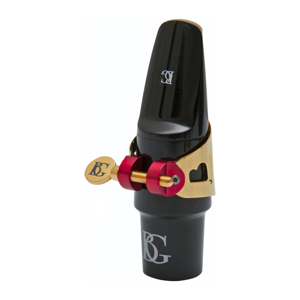 Abrazadera Clarinete Saxofon Alto BG Duo Chapada Oro LD1 - detalle