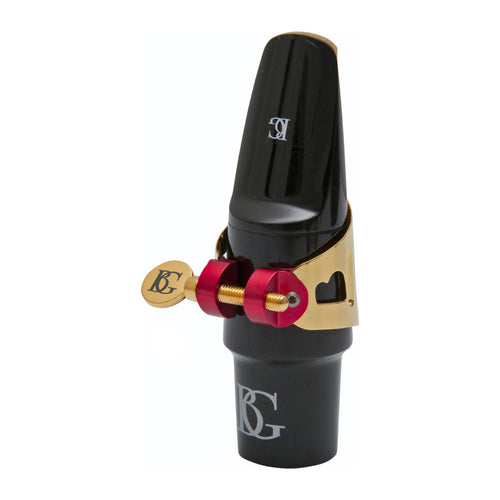 Abrazadera Clarinete Saxofon Alto BG Duo Chapada Oro LD1 - detalle