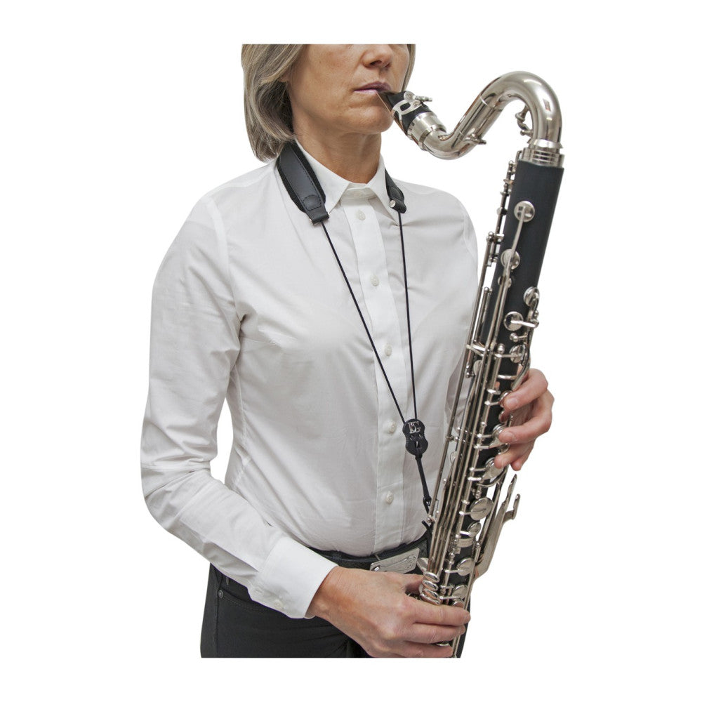 Cordon Clarinete Bajo BG C50 Cuero 1 Gancho - detalle 1