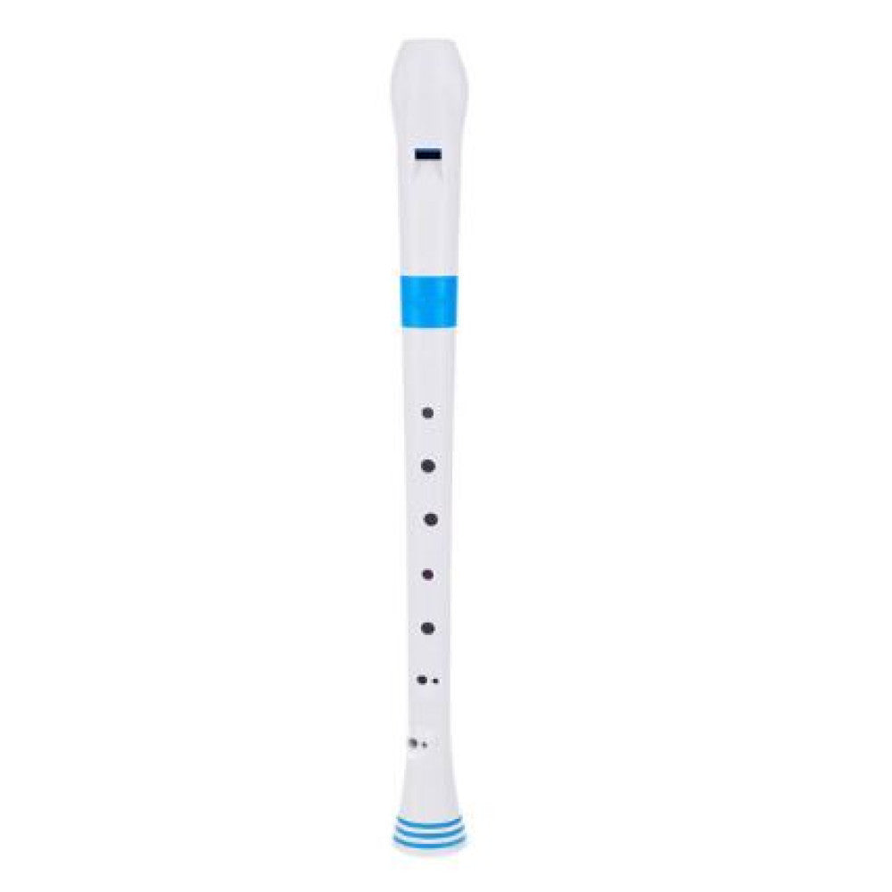 Flauta Nuvo Recorder Digitação Barroca N310RDBLB Branco/Azul