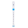 Flauta Nuvo Recorder Digitação Barroca N310RDBLB Branco/Azul
