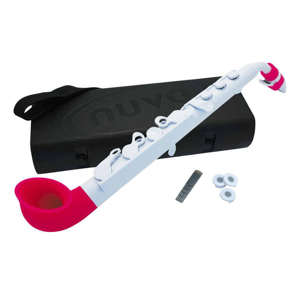 JSax 2.0 Nuvo N520JWPK White/Pink