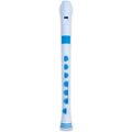 Flauta Nuvo Recorder Digitação Alemã N320RDBWBLG Branca/Azul