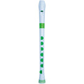 Flauta Nuvo Recorder Digitação Alemã N320RDBWGRG Branca/Verde