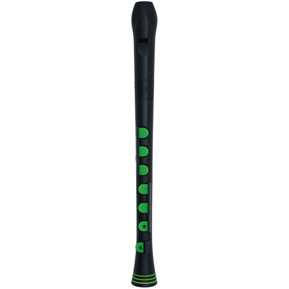 Nuvo Recorder German Fingering N320RDBBGRG Black/Green