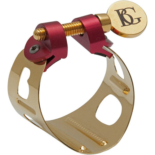 Abrazadera Saxofon Soprano BG Duo Lacada LDS0