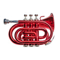 Trompeta Pocket Taylor Collins TCPTR-13 Roja en Sib