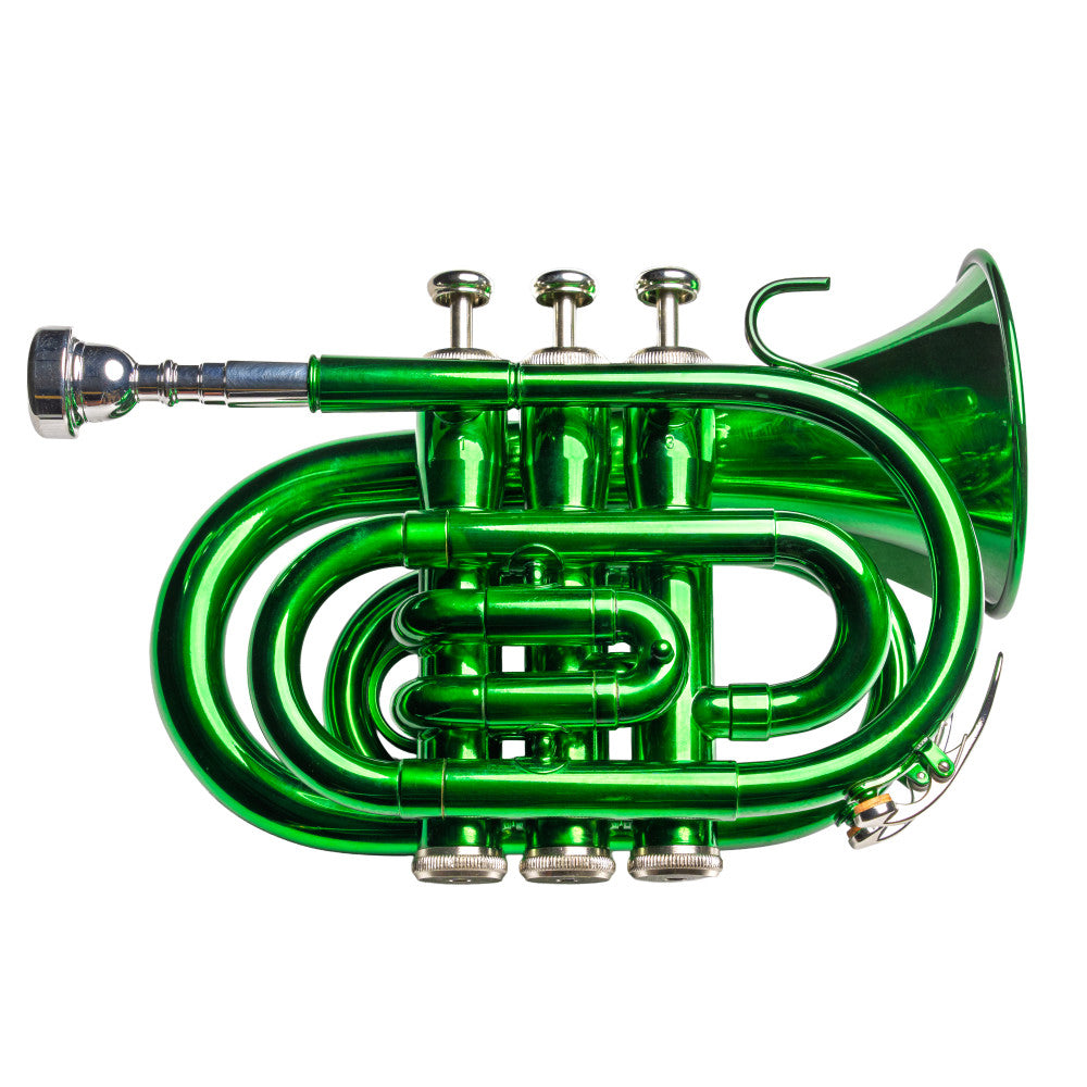 Trompeta Pocket Taylor Collins TCPTR-13 Verde en Sib