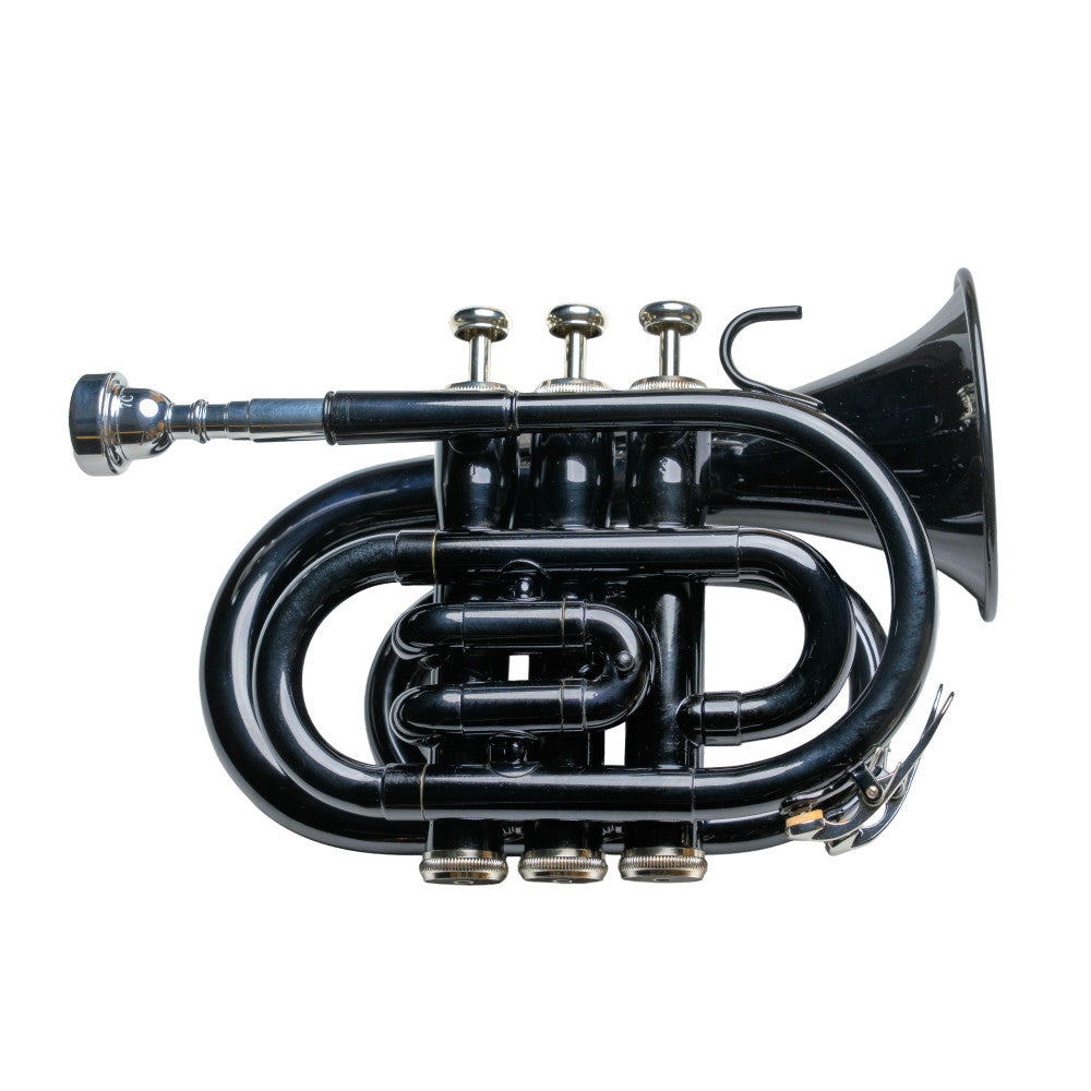Trompeta Pocket Taylor Collins TCPTR-13 Negra en Sib