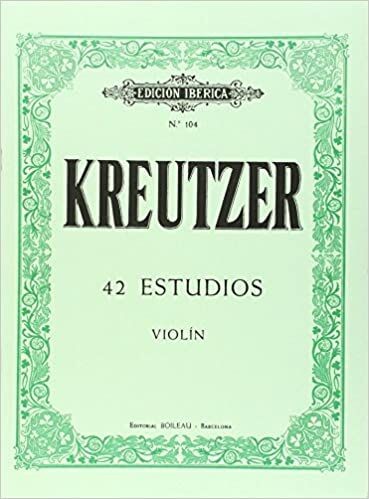 42 Estudios para Violín. Kreutzer, R.