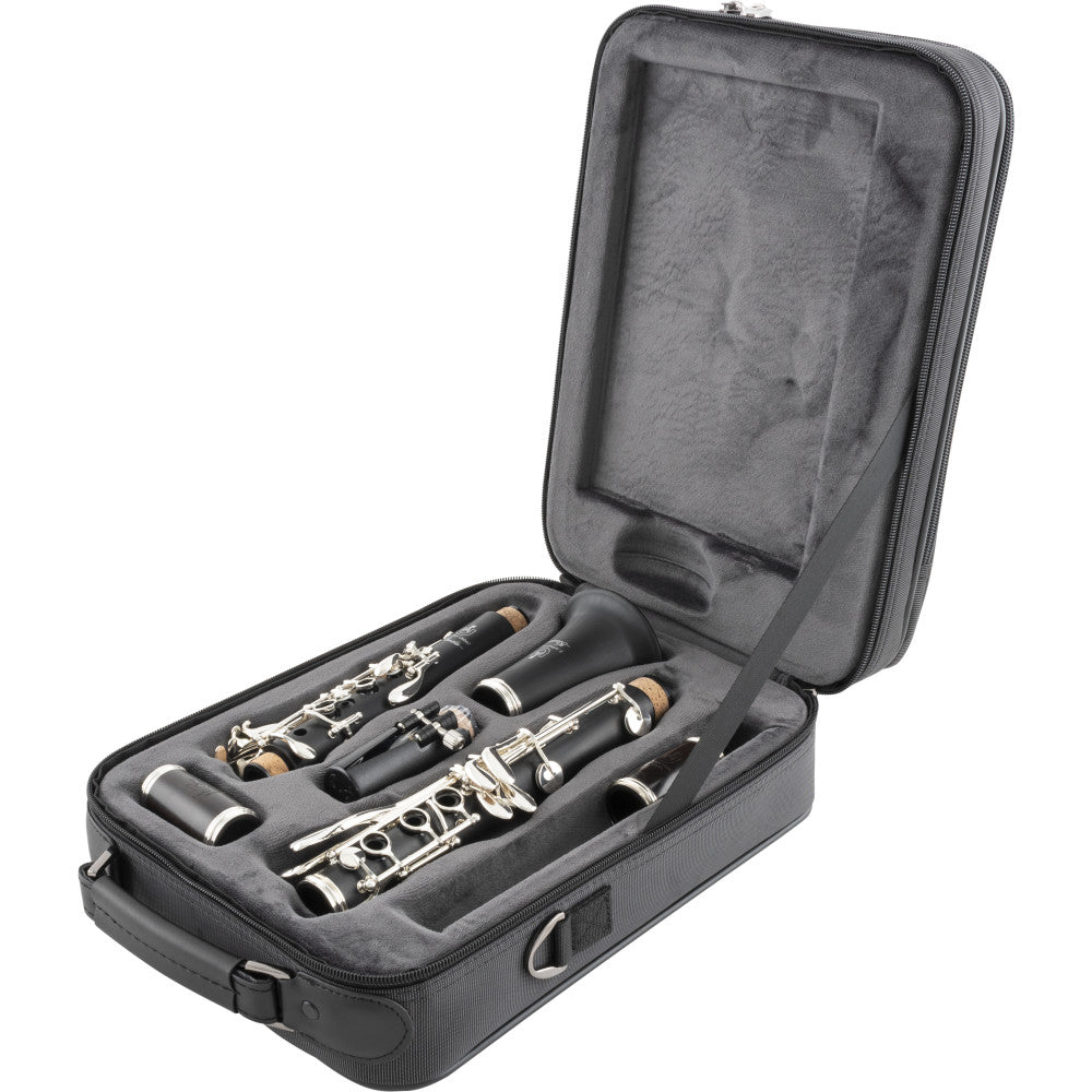 Clarinete Sib Uebel Etude L Barrilete Madera 18 Llaves