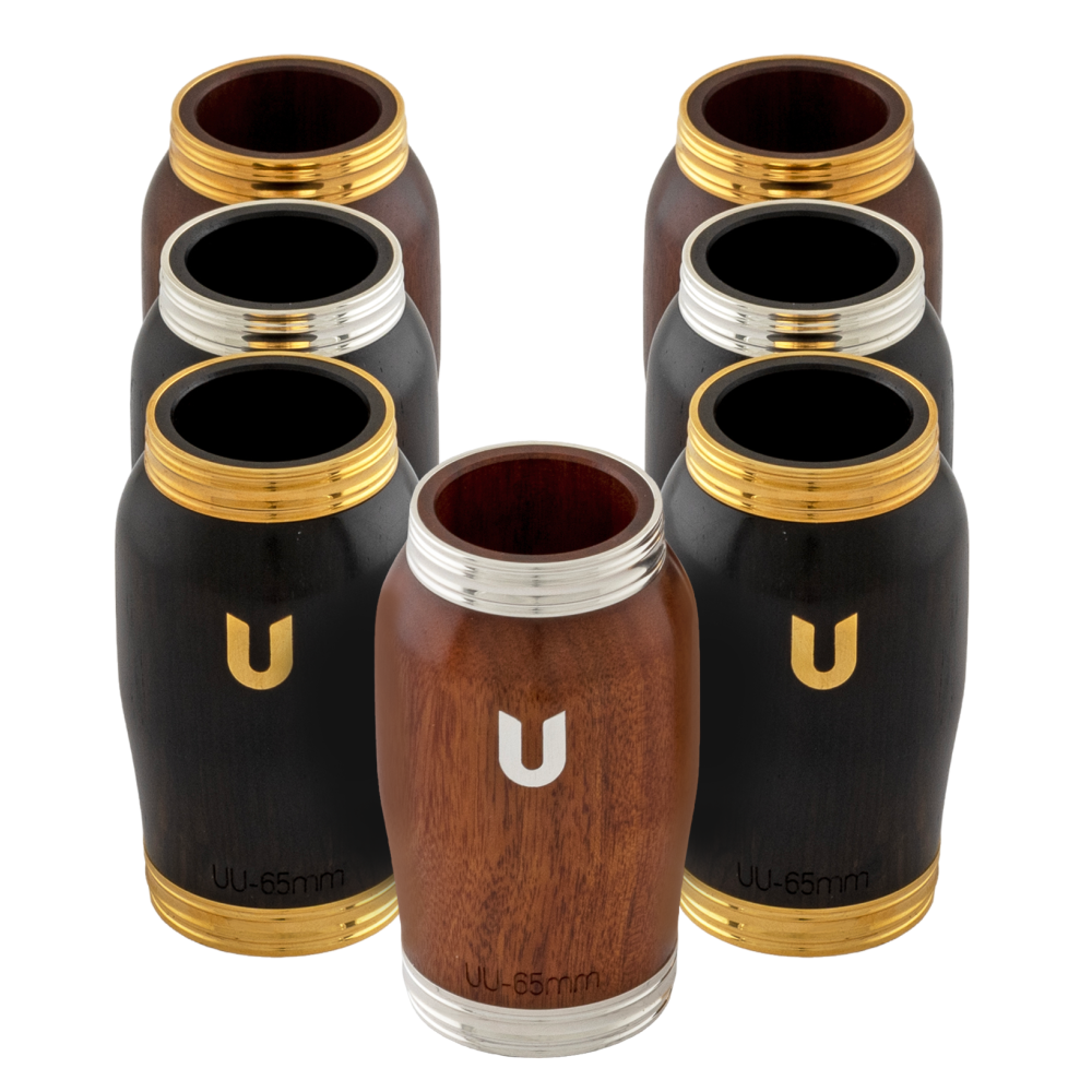 Barrilete Uebel Universal 65mm Mopane Chapado Plata