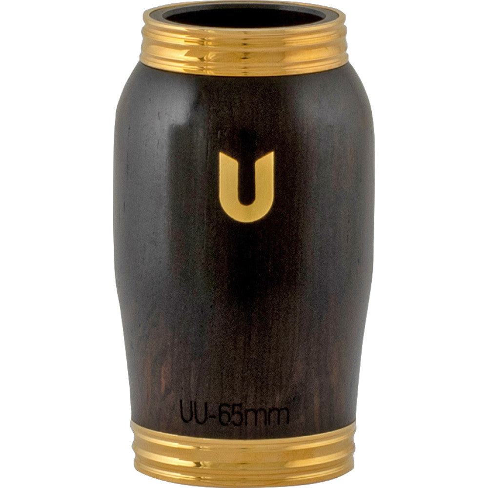 Barrilete Uebel Universal 66mm Granadilla Chapado Oro