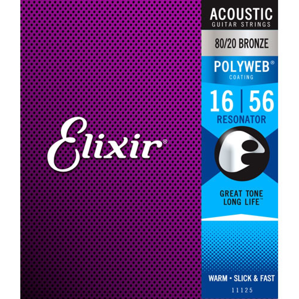 Elixir Polyweb Dobro Strings 11125 (1656)