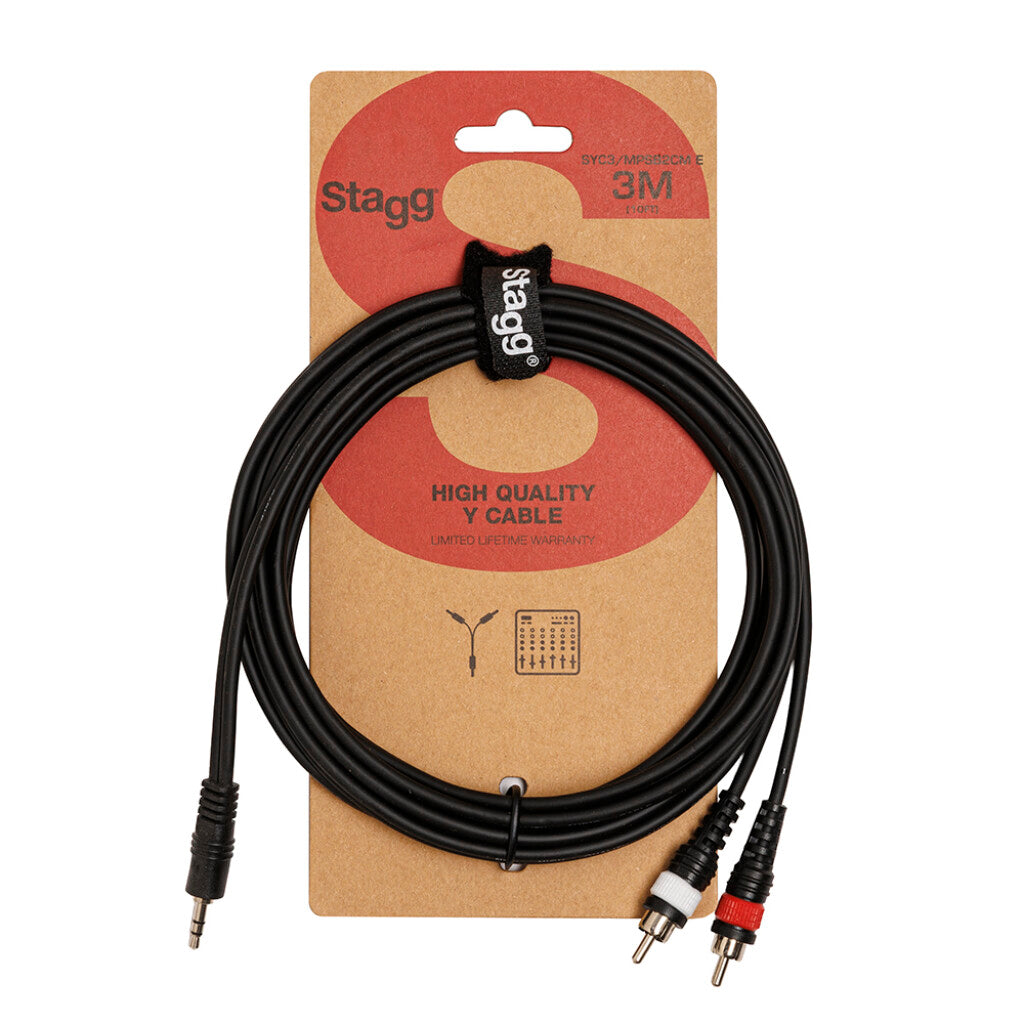 Cable Audio Stagg Mini Jack-RCA 3m - vista 7